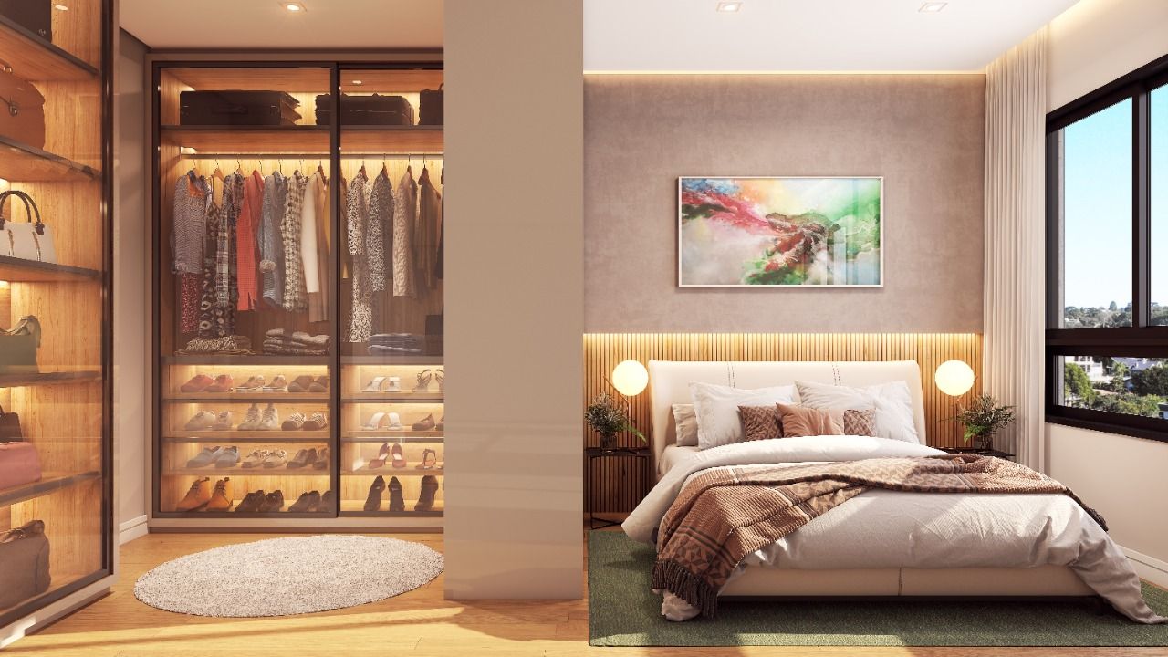 Apartamento com 2 dormitórios à venda,66.84 m , seminário, CUR...