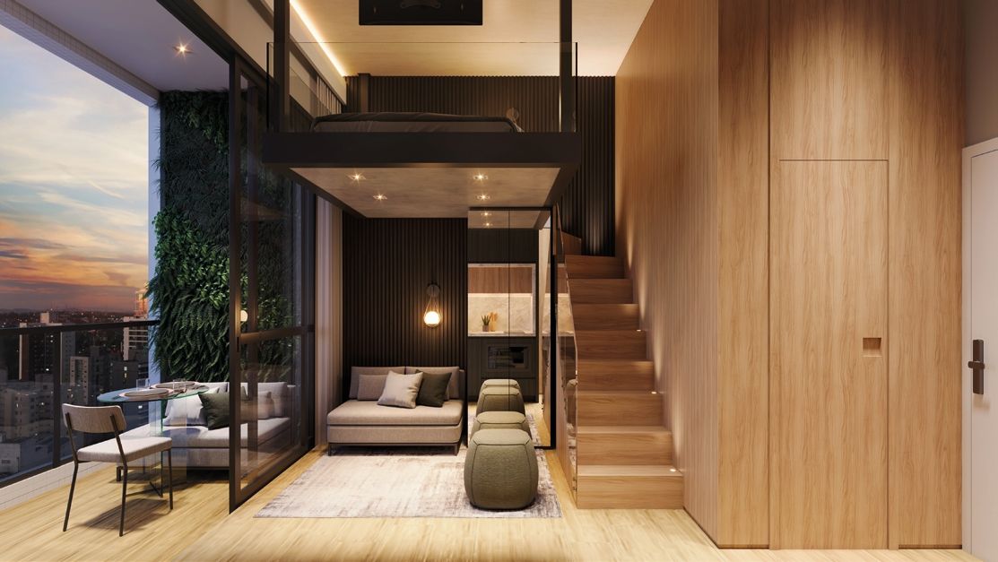 Apartamento com 1 dormitório à venda,41.15 m , centro, CURITIB...