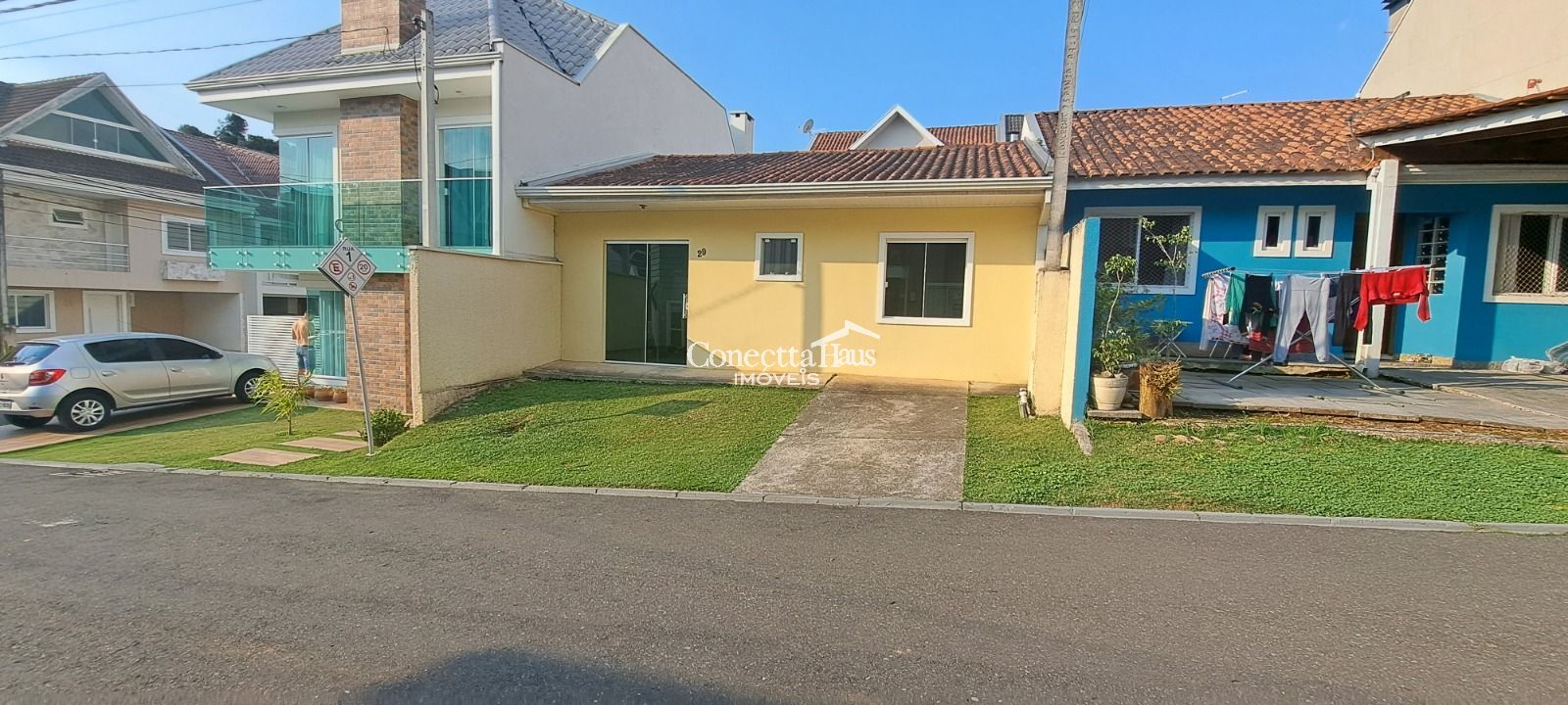 Casa com 3 dormitórios à venda, 68 m  por R  360.000,00 - Cach...