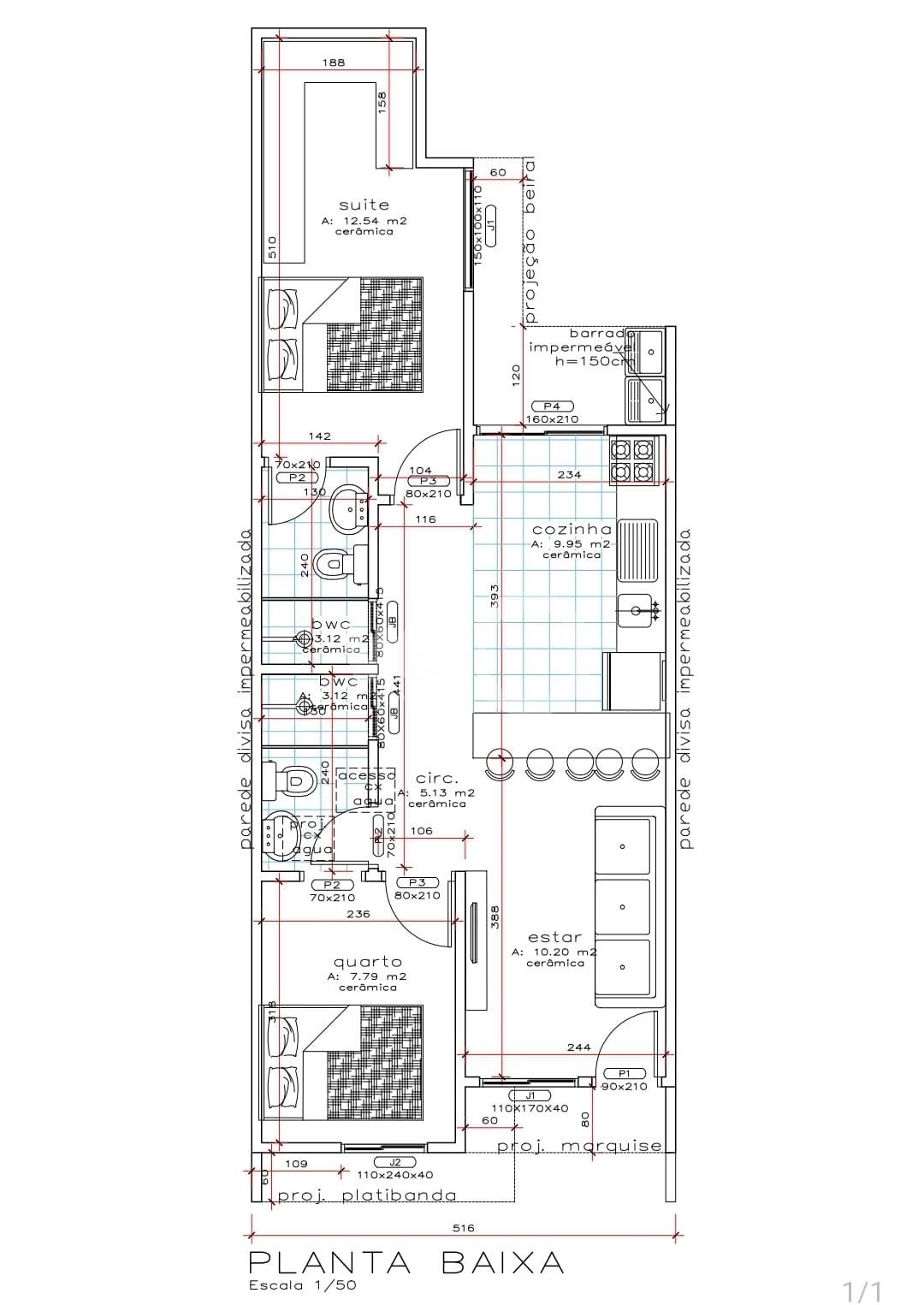 Casa à venda com 1 quarto, 57m² - Foto 2