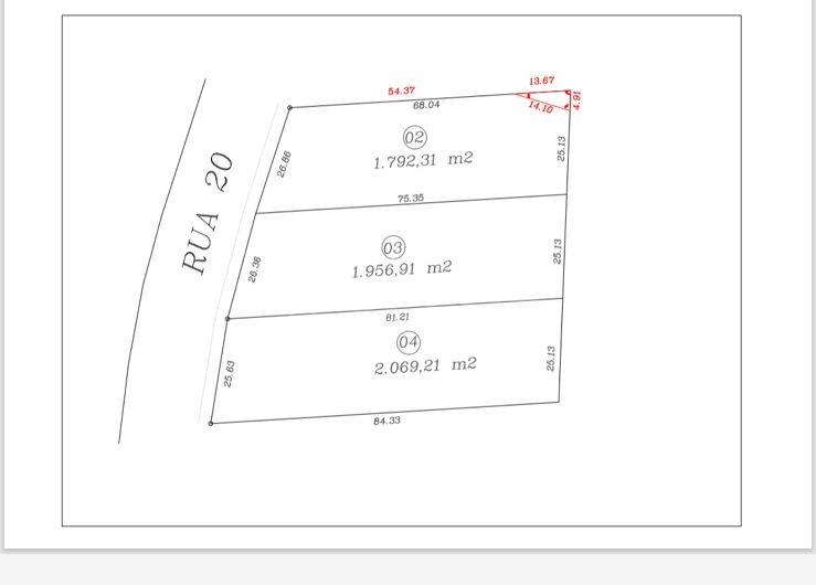 Terreno à venda, 2069m² - Foto 2