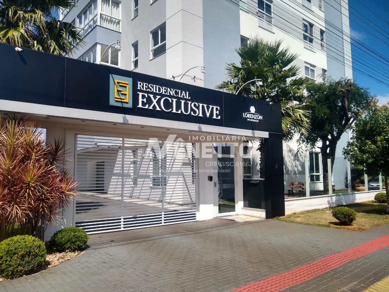 Apartamento para venda no residencial Exclusive com academia