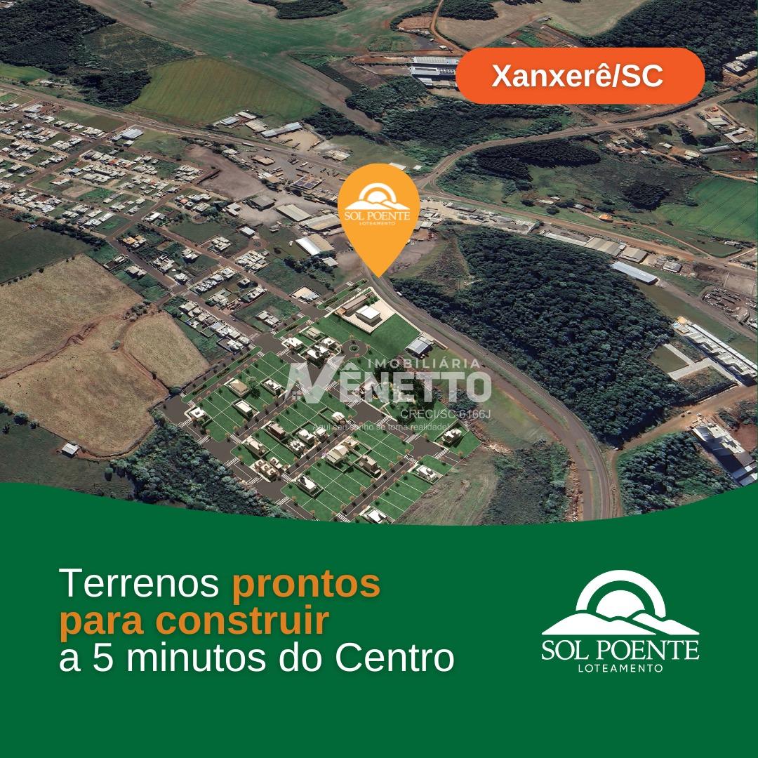 Terrenos no Loteamento Sol Poente à venda no bairro Primo Tacca, Xanxerê - SC - parcelamento direto 