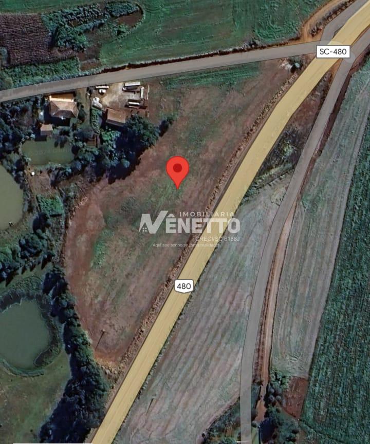 Terreno com 9300 m  ideal para construção de barracão na SC 480