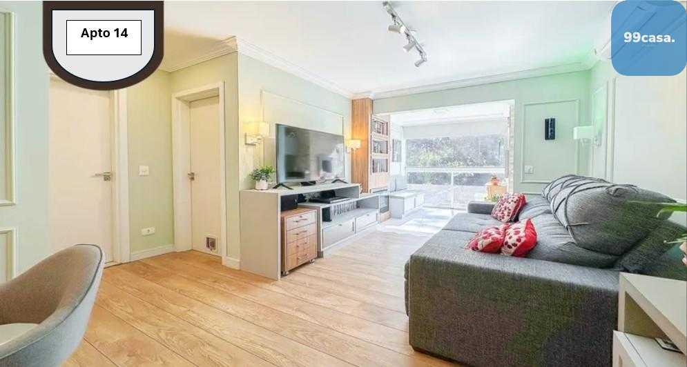 Apartamento à venda, Juvevê, CURITIBA - PR. 2 quartos, sendo 1...