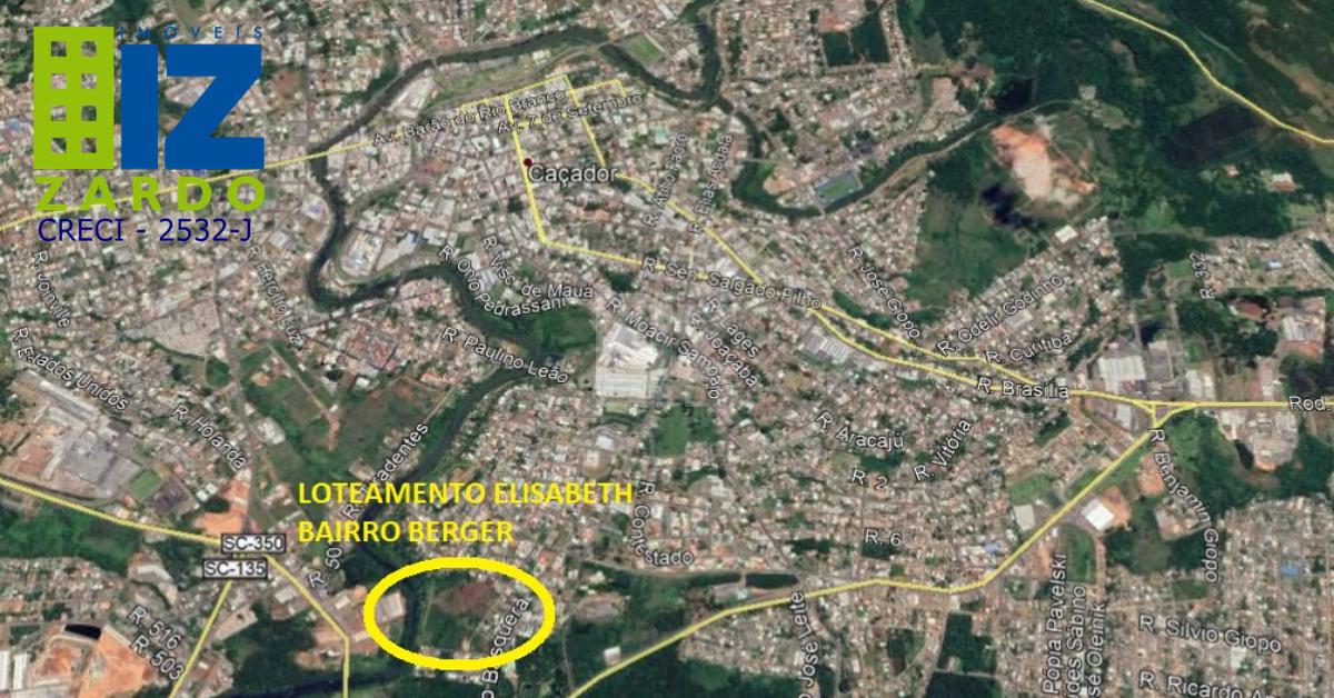 TERRENO 02A LOTEAMENTO ELISABETH -  BAIRRO BERGER - COM 479,81M 