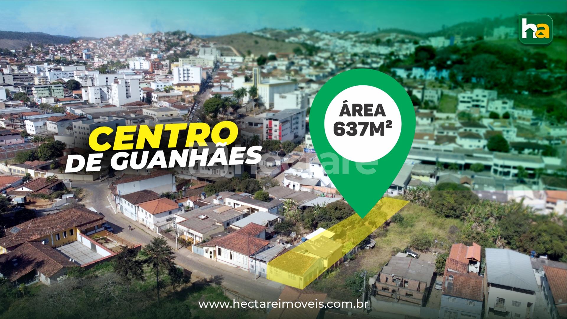 ÁREA COMERCIAL NO CENTRO DE GUANHÃES